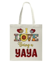 I Love Being A Yaya Tote Bag tile