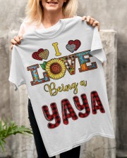 I Love Being A Yaya Classic T-Shirt apparel-classic-tshirt-lifestyle-front-117