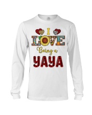 I Love Being A Yaya Long Sleeve Tee tile