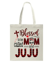 Blessed To Be Called Mom And Juju Tote Bag tile