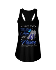 I Have Two Titles Mom And Naya Ladies Flowy Tank tile