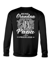 Grandpa Papa Crewneck Sweatshirt tile
