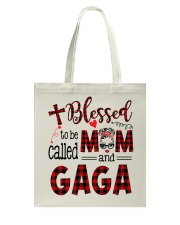 Blessed To Be Called Mom And Gaga Tote Bag tile