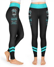 I Have Two Titles Mom And Amal High Waist Leggings tile