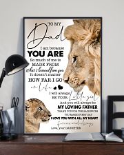 To My Dad - Daughter 11x17 Poster lifestyle-poster-2