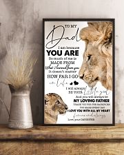 To My Dad - Daughter 11x17 Poster lifestyle-poster-3