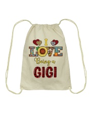 I Love Being A Gigi Drawstring Bag tile