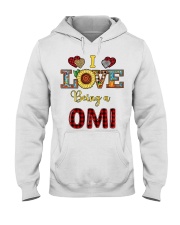 I Love Being A Omi Hooded Sweatshirt tile