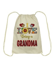 I Love Being A Grandma Drawstring Bag tile