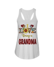I Love Being A Grandma Ladies Flowy Tank tile