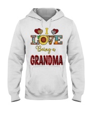 I Love Being A Grandma Hooded Sweatshirt tile