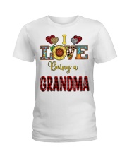 I Love Being A Grandma Ladies T-Shirt tile
