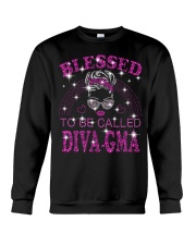 Blessed To Be Called Diva-Gma Crewneck Sweatshirt tile