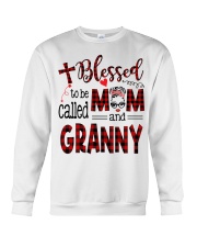 Blessed To Be Called Mom And Granny Crewneck Sweatshirt tile