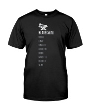 Mens Bladesmith Shirt Knife Types List Blacksmith Premium Fit Mens Tee thumbnail