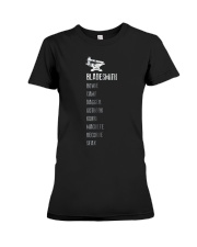 Mens Bladesmith Shirt Knife Types List Blacksmith Premium Fit Ladies Tee thumbnail