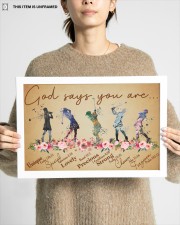 Golf God Says You Are 17x11 Poster aos-poster-landscape-17x11-lifestyle-32