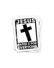 Rated E Sticker tile