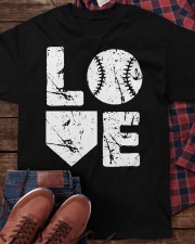Baseball Love Classic T-Shirt apparel-classic-tshirt-lifestyle-front-270