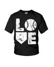 Baseball Love Youth T-Shirt tile