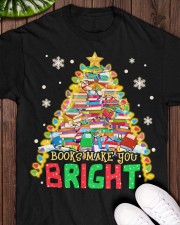 Books Make You Bright Classic T-Shirt apparel-classic-tshirt-lifestyle-front-160