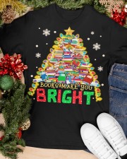 Books Make You Bright Classic T-Shirt apparel-classic-tshirt-lifestyle-front-82