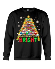Books Make You Bright Crewneck Sweatshirt tile