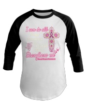 I Can Do All Things Through Christ Baseball Tee tile