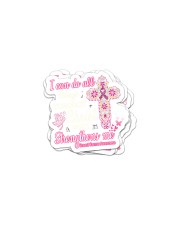 I Can Do All Things Through Christ Sticker tile
