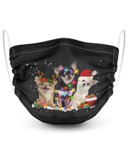 Chihuahua Christmas Masks tile