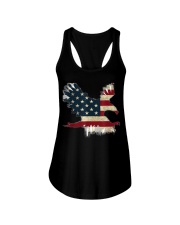 Eagle USA Flag Ladies Flowy Tank tile