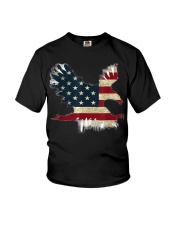 Eagle USA Flag Youth T-Shirt tile