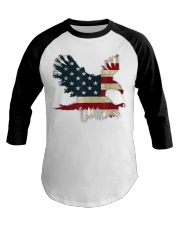 Eagle USA Flag Baseball Tee tile