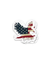 Eagle USA Flag Sticker tile