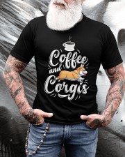 Corgis And Coffee Classic T-Shirt apparel-classic-tshirt-lifestyle-front-265