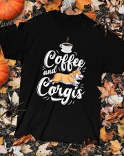 Corgis And Coffee Classic T-Shirt custom-t-shirts-classic-lifestyle-front-320