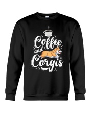 Corgis And Coffee Crewneck Sweatshirt tile