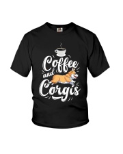 Corgis And Coffee Youth T-Shirt tile