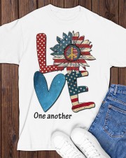 Hippie - Love One Another Classic T-Shirt apparel-classic-tshirt-lifestyle-front-158