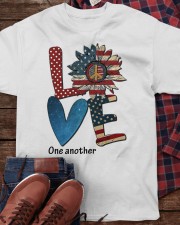 Hippie - Love One Another Classic T-Shirt apparel-classic-tshirt-lifestyle-front-270