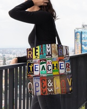 Teacher Name It All-over Tote aos-all-over-tote-lifestyle-front-05
