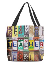 Teacher Name It All-over Tote back