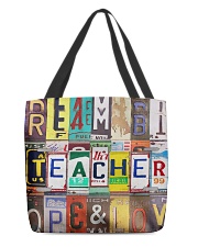 Teacher Name It All-over Tote front
