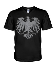 Eagle Coat Of Arms V-Neck T-Shirt tile