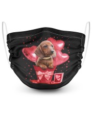 Dachshund Valentine Gift Masks tile