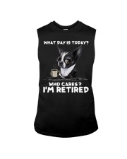 Boston Terrier I Am Retired Sleeveless Tee tile