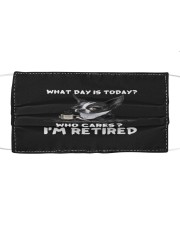 Boston Terrier I Am Retired Mask tile
