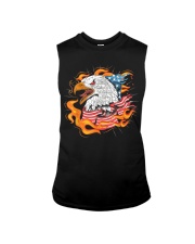 Eagle Fire Cool Flag Sleeveless Tee tile