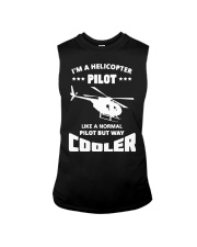 Pilot Helicopter Cooler Sleeveless Tee tile