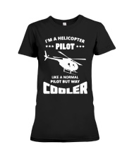 Pilot Helicopter Cooler Premium Fit Ladies Tee tile